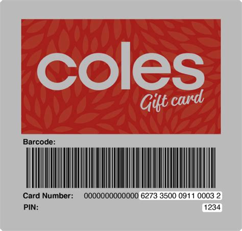 Coles Gift Card Balance Check